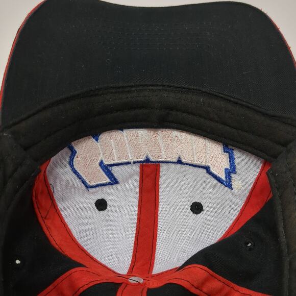 Summit Racing Equipment U.S. Flag Strapback Baseball Cap Black One Size 6 Panel - Picture 8 of 8